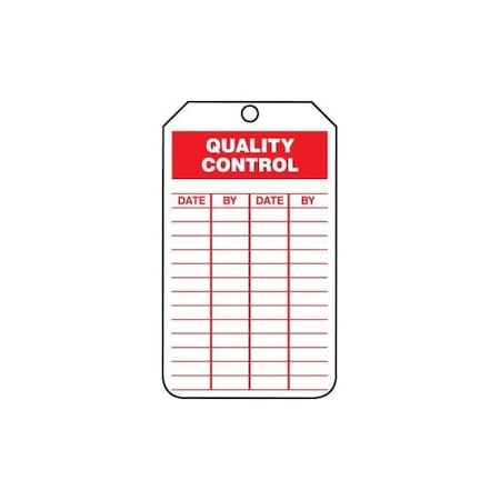 Accuform Plastic, 3 in Width, 0.31 in Height, , 25 PK TRS256PTP